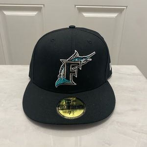 Florida Marlins New Era Fitted 7 1/4
